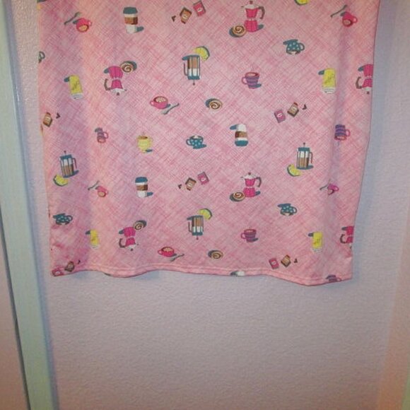 Joyspun COFFEE LOVERS Sleep Size L XL DRESS Soft JERSEY House POCKETS Coverup - Picture 9 of 9